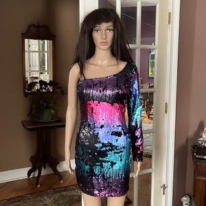 Cute Sequin Charlotte Russe Dress
